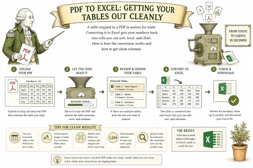 PDF to Excel: Getting Your Tables Out Cleanly