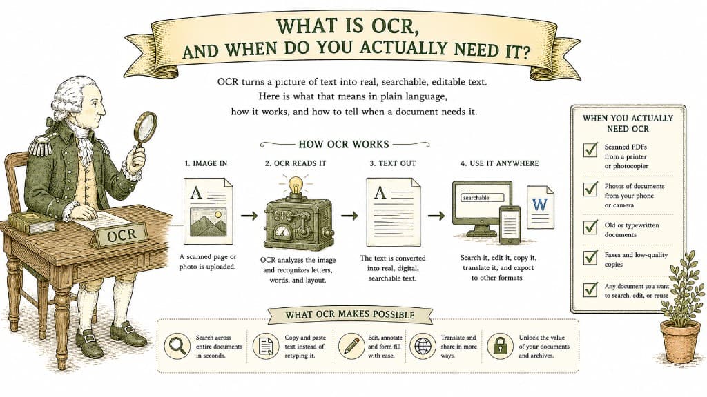 What Is OCR, and When Do You Actually Need It?